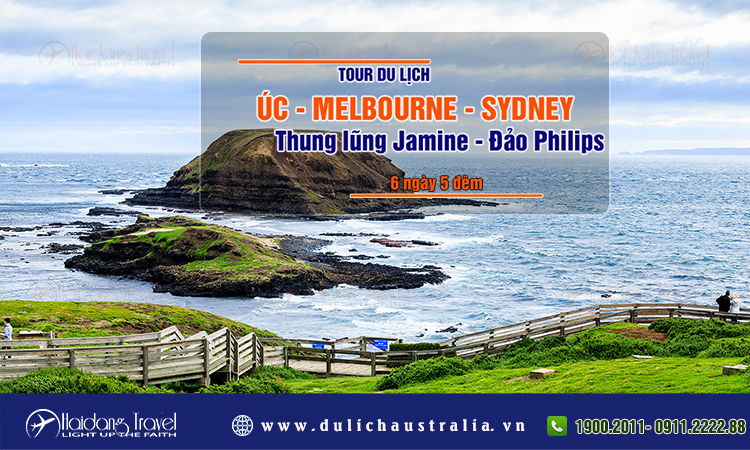 Tour Úc Melbourne Sydney thung lũng Jasmine đảo Philips 6 ngày 5 đêm