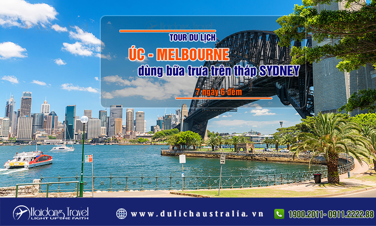 Tour du lịch Úc Melbourne dùng bữa trưa trên thép Sydney 7 ngày 6 đêm