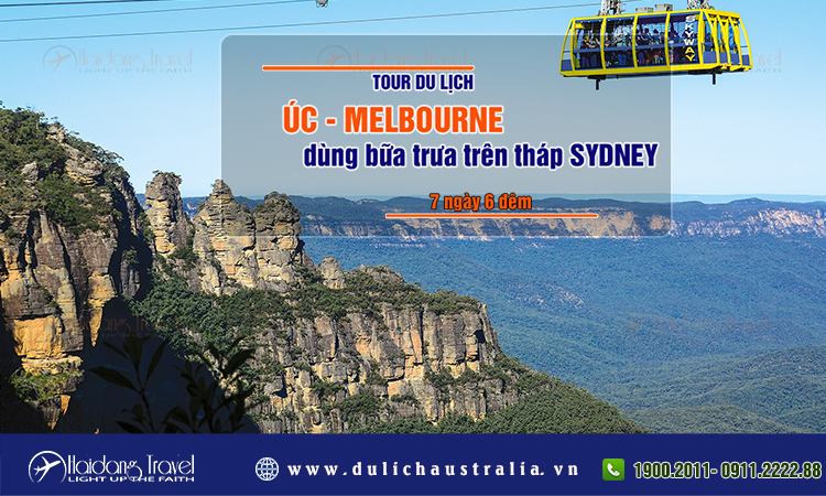 Tour du lịch Úc Melbourne dùng bữa trưa trên thép Sydney 7 ngày 6 đêm