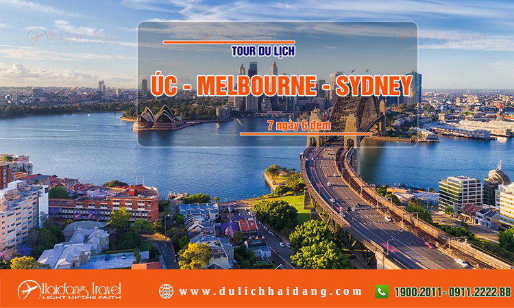 Tour du lịch Úc Melbourne Canberra Sydney 7 ngày 6 đêm