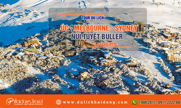Tour du lịch Úc Melbourne Sydney Núi Tuyết Mt Buller  7 ngày 6 đêm